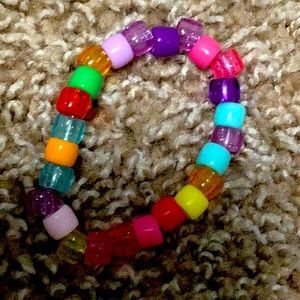 Pony bead bracelet